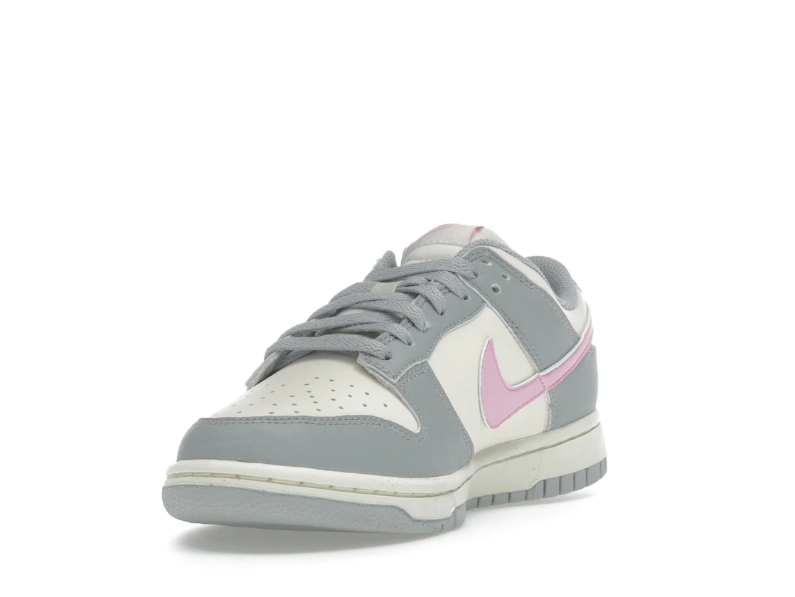 Nike Dunk Low Next Nature Light Smoke Grey Pink Rise (Women's)