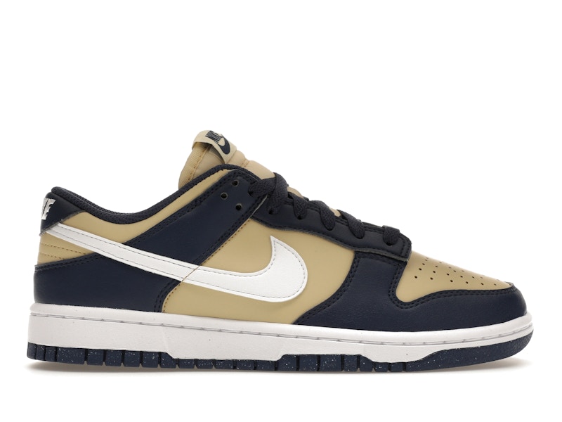 NEW DS Nike Dunk Low PRM Women's White/Midnight Navy FN7197