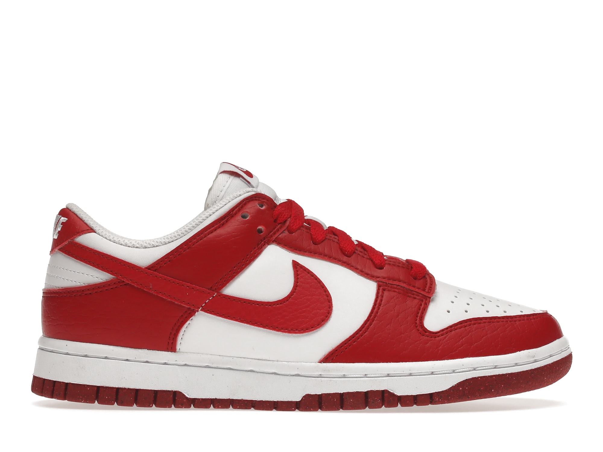 Nike Dunk Low Next Nature White Gym Red (Women's) - DN1431-101 - JP