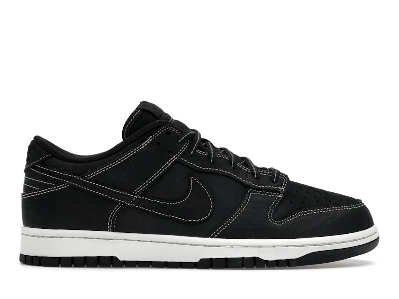 nike down low black white
