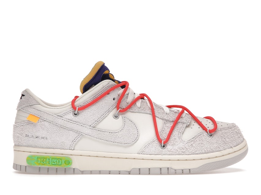 Off-White c/o Virgil Abloh Nike Dunk Low X Lot 34 in White