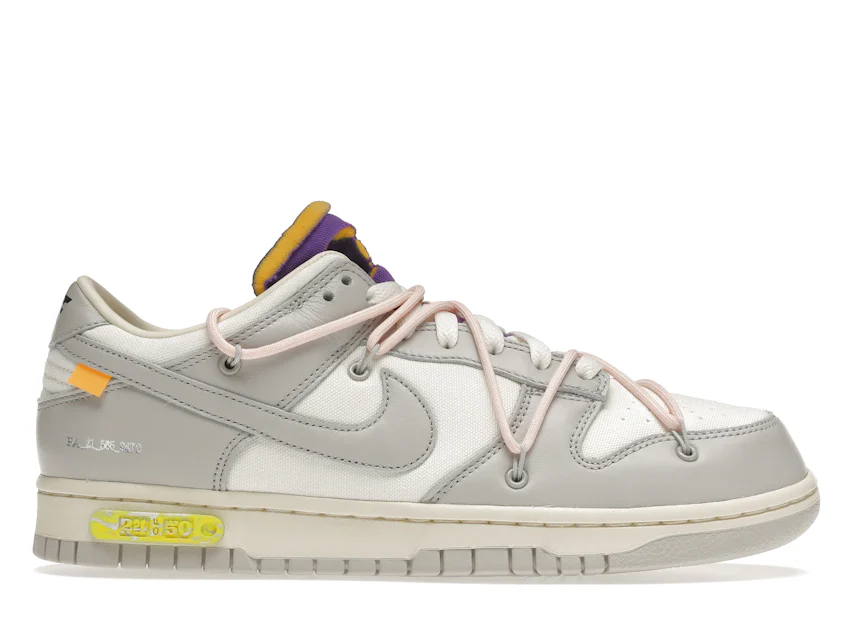 Nike dunk x off white lot 24 Outlet