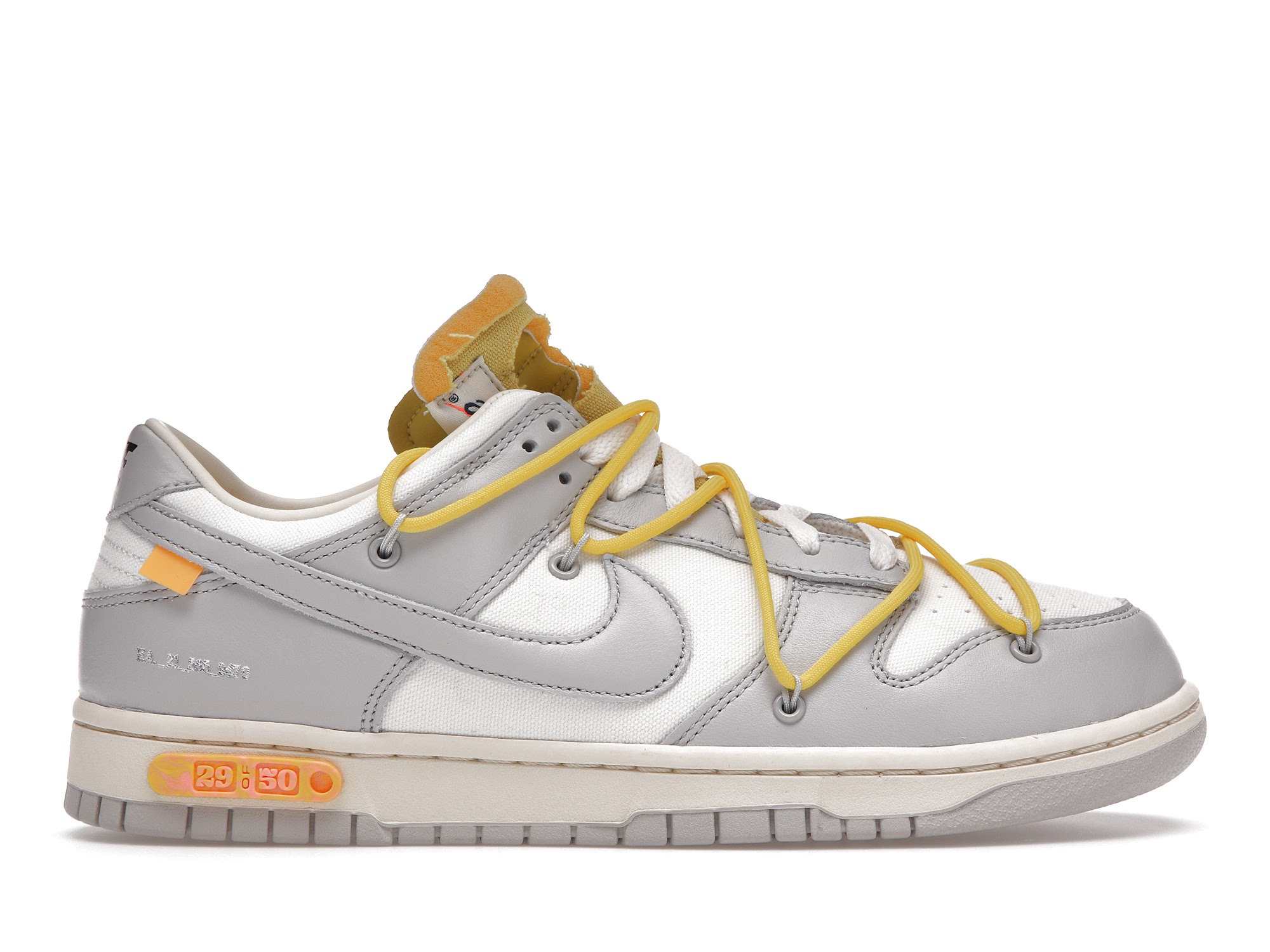 NIKE 29 Dunk low x off white