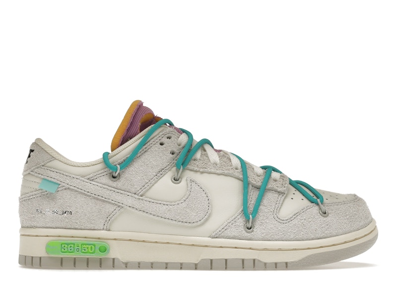 オフホワイト × ナイキ ダンク ロー OF 50 "36" Nike Dunk Low "Off-White Lot 36" メンズ  DJ0950-107 JP