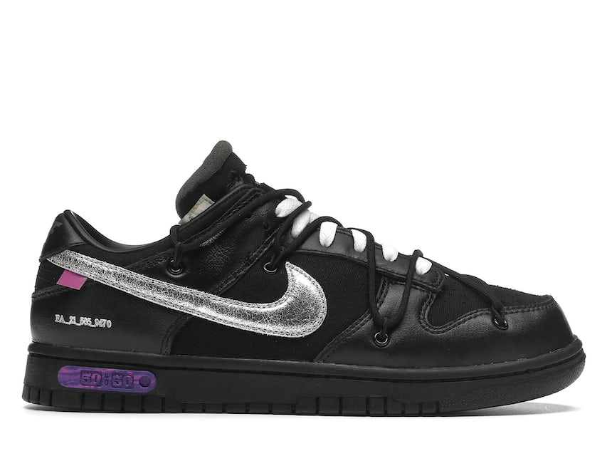 OFF-WHITE x Nike Dunk Low Black Release Information