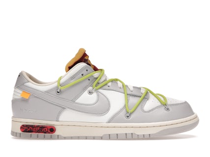 Nike Dunk Low Off-White Lot Men's DM1602-106 US