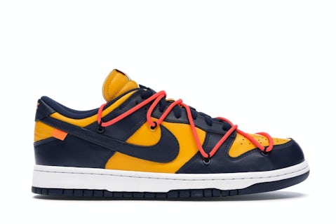 Nike Dunk Low Off-White University Gold Men's CT0856-700 US