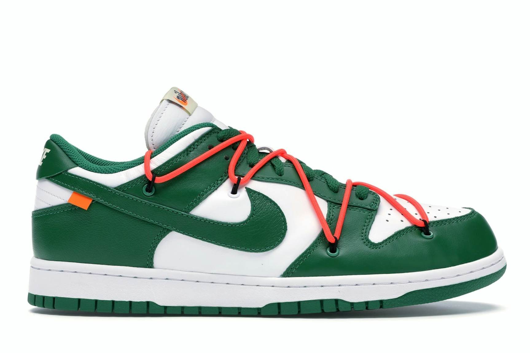 Nike Dunk Low Off-White Pine Green Men's - CT0856-100 - US