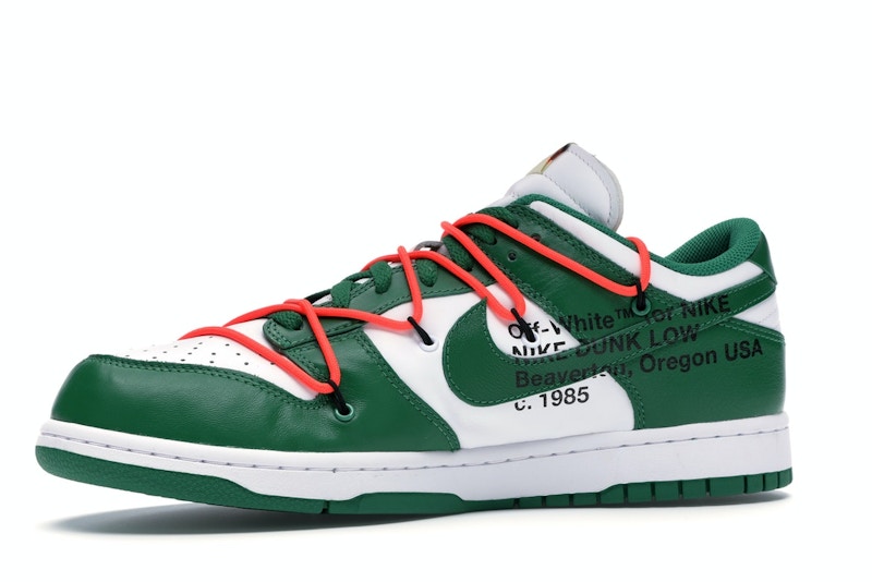 Air jordan off white green clearance