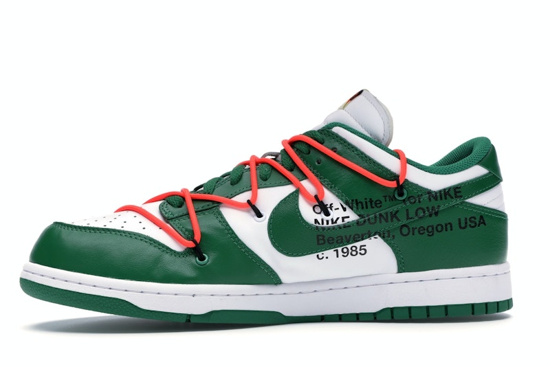 Nike Dunk Low Off-White Pine Green - CT0856-100