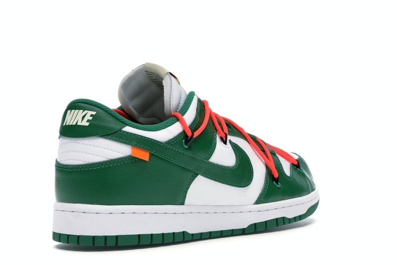 Off white low dunk pine green clearance