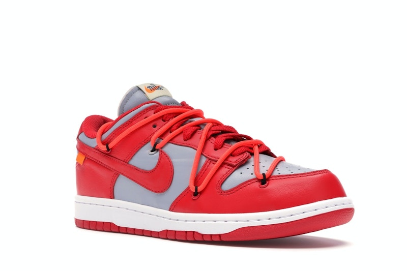 Nike Dunk Low Off-White University Red