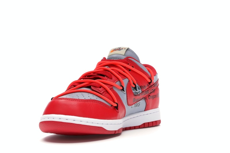 Nike Dunk Low Off-White University Red