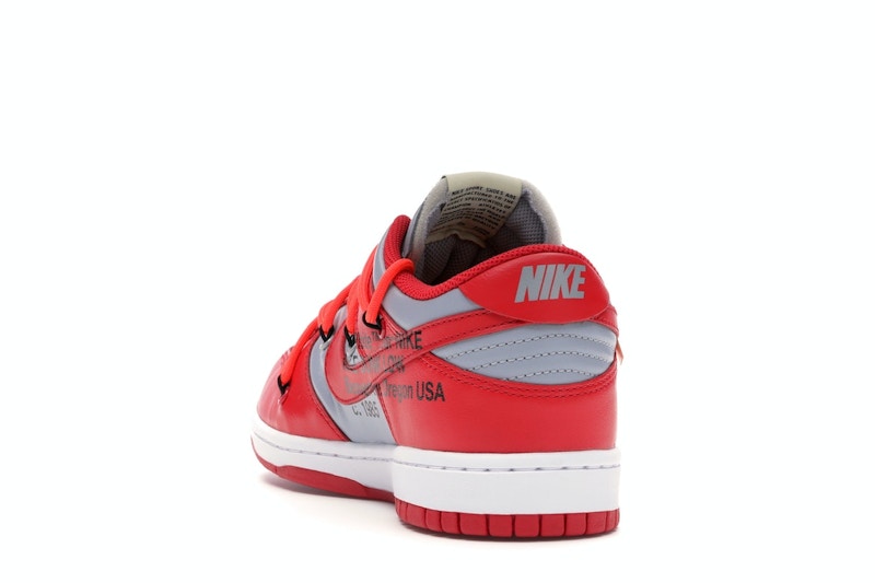Nike Dunk Low Off-White University Red