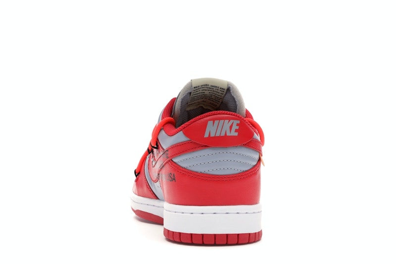 Nike Dunk Low Off-White University Red