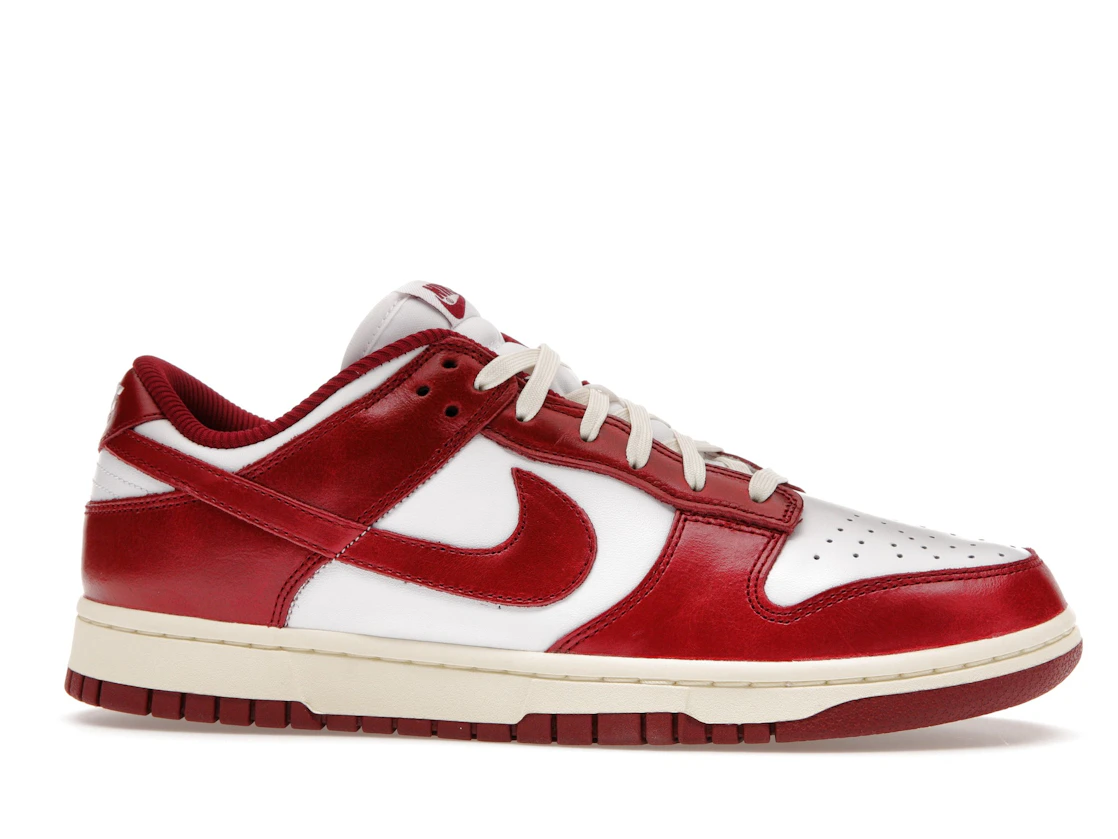 Nike Dunk Low PRM Vintage Team Red (Women's)