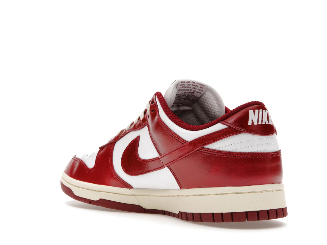 Nike Dunk Low PRM Vintage Team Red (Women's)