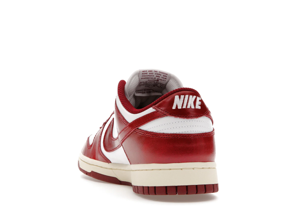 Nike Dunk Low PRM Vintage Team Red (Women's)