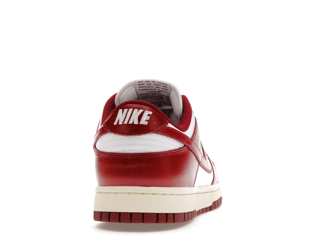 Nike Dunk Low PRM Vintage Team Red (Women's)