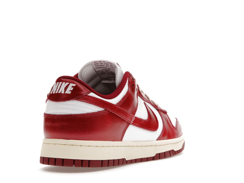 Nike Dunk Low PRM Vintage Team Red (Women's)