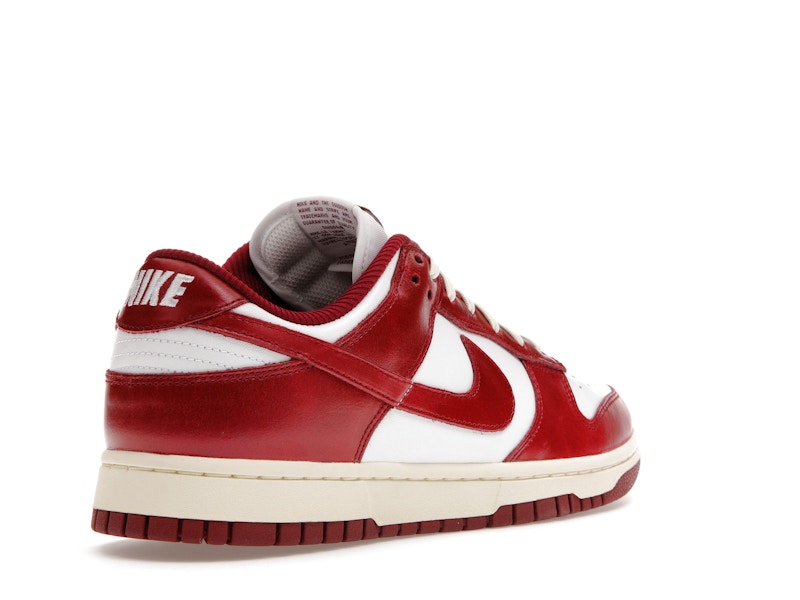 Nike Dunk Low PRM Vintage Team Red (Women's)