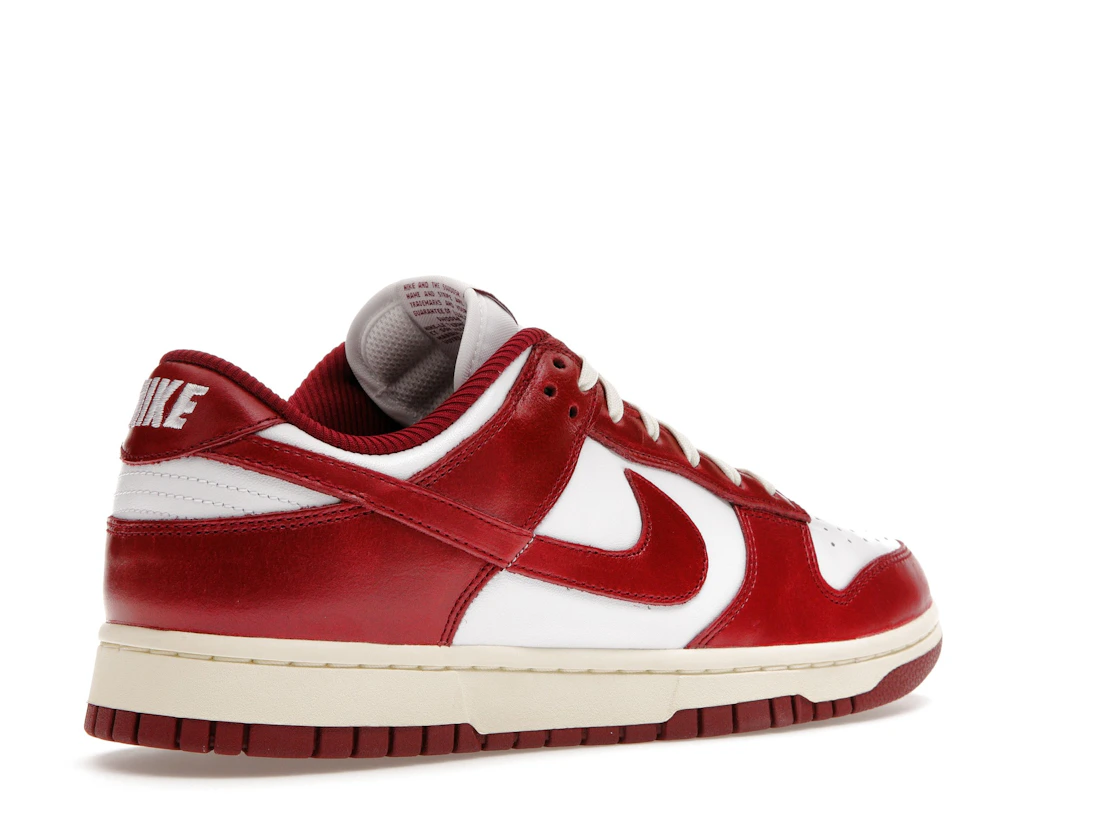 Nike Dunk Low PRM Vintage Team Red (Women's)