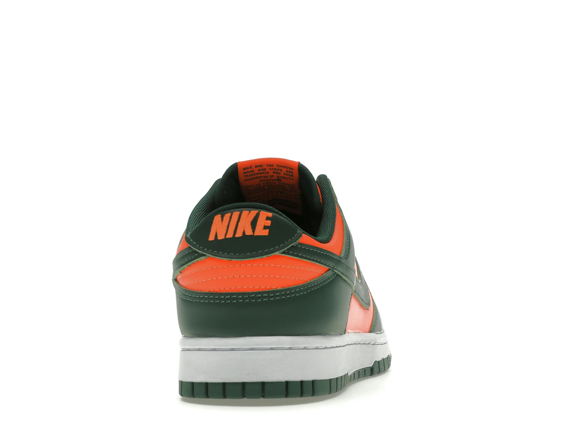 Nike Dunk Low Retro Miami Hurricanes