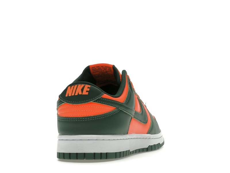 Nike Dunk Low Retro Miami Hurricanes