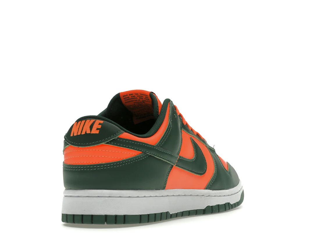Nike Dunk Low Retro Miami Hurricanes