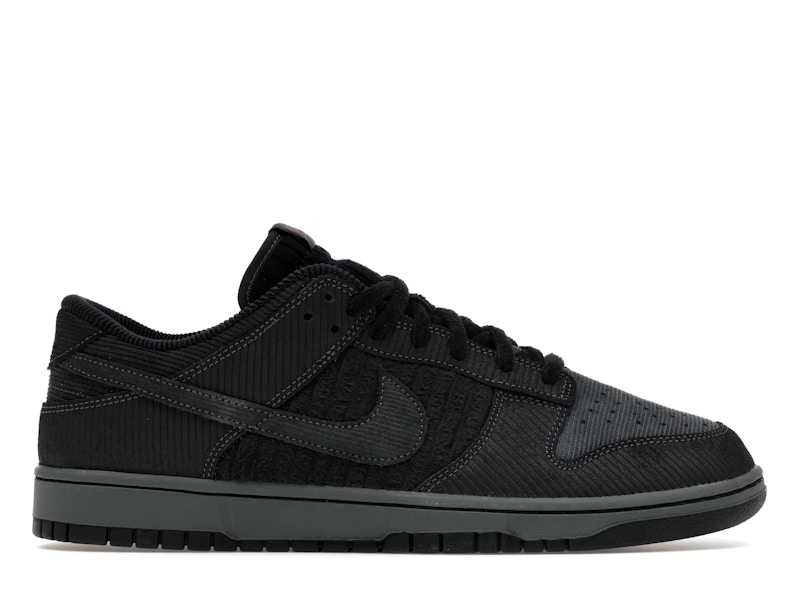Nike Dunk Low Retro Premium Black Corduroy