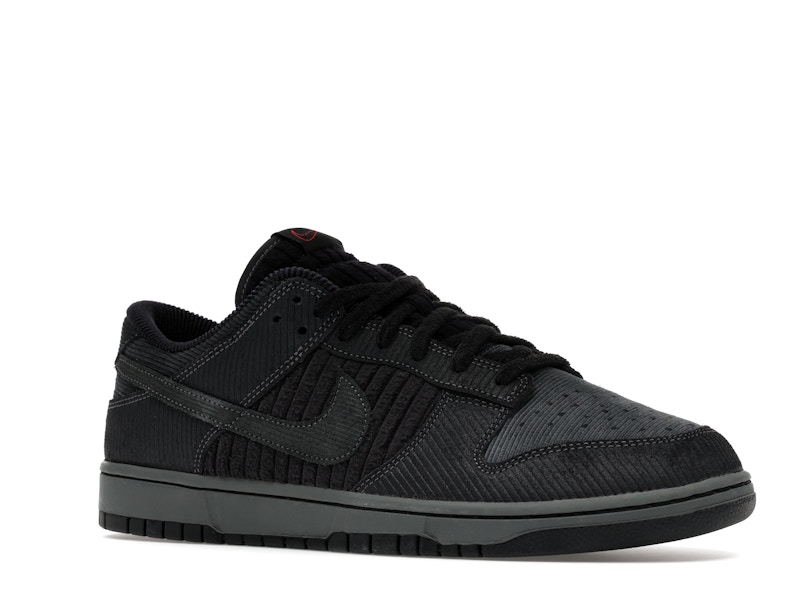 Nike Dunk Low Retro Premium Black Corduroy