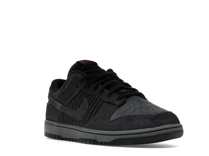 Nike Dunk Low Retro Premium Black Corduroy