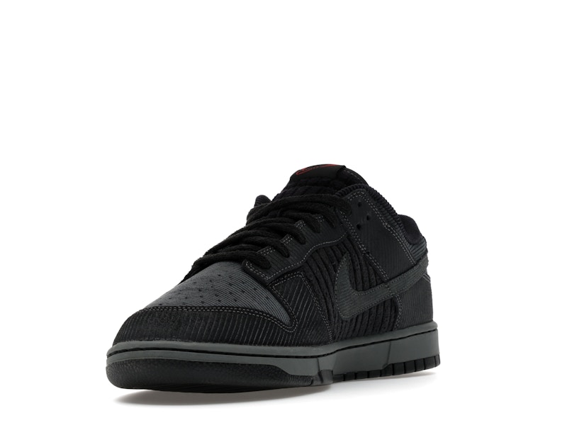 Nike Dunk Low Retro Premium Black Corduroy