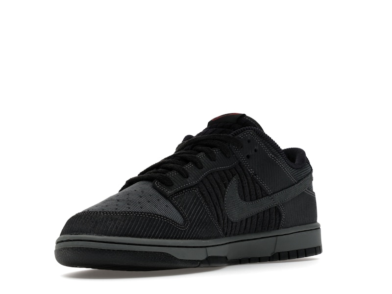 Nike Dunk Low Retro Premium Black Corduroy