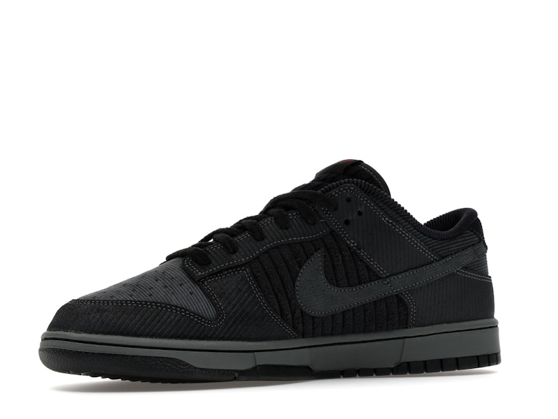 Nike Dunk Low Retro Premium Black Corduroy
