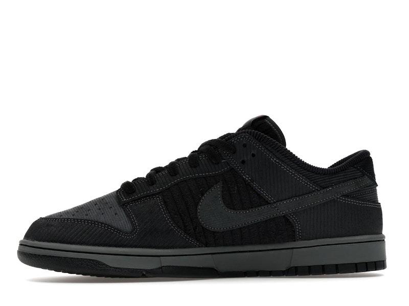 Nike Dunk Low Retro Premium Black Corduroy