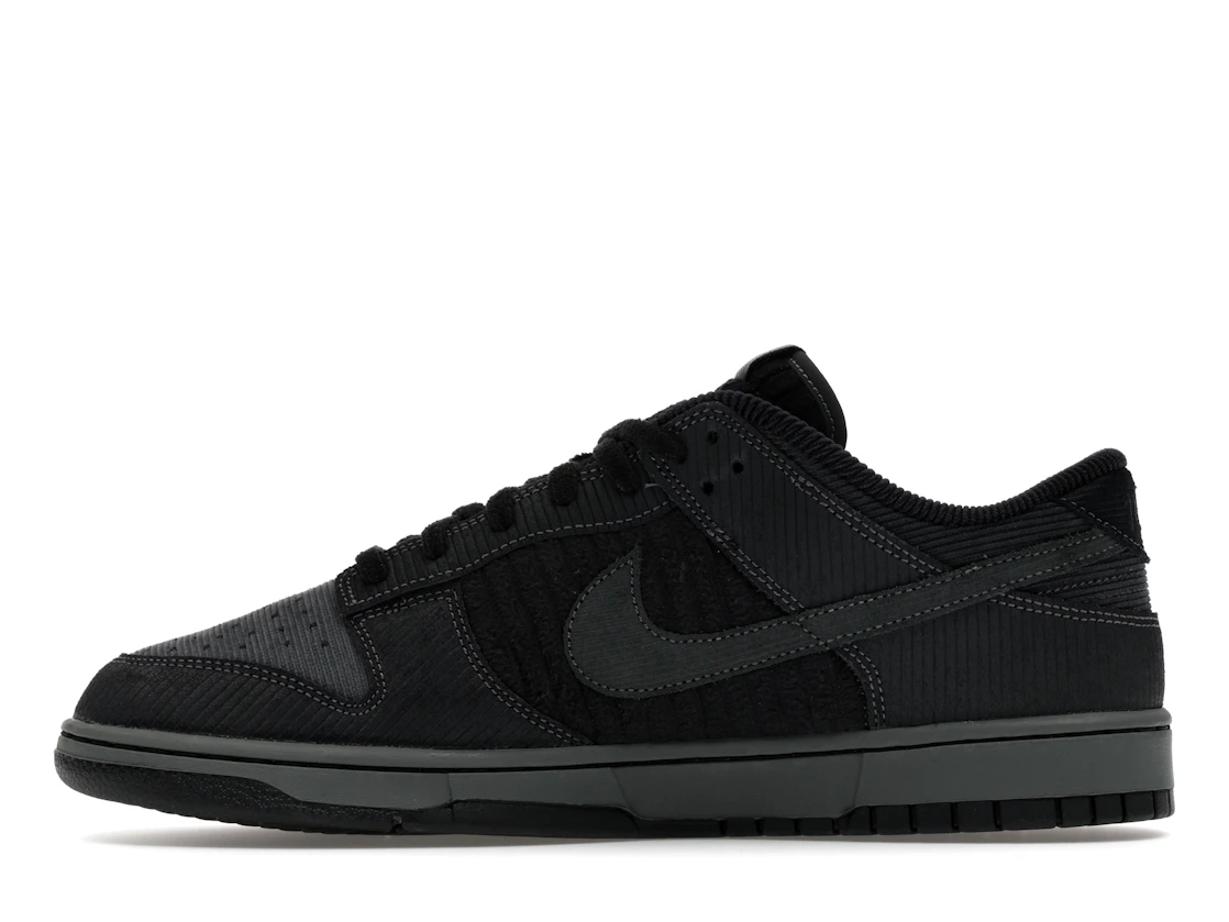 Nike Dunk Low Retro Premium Black Corduroy