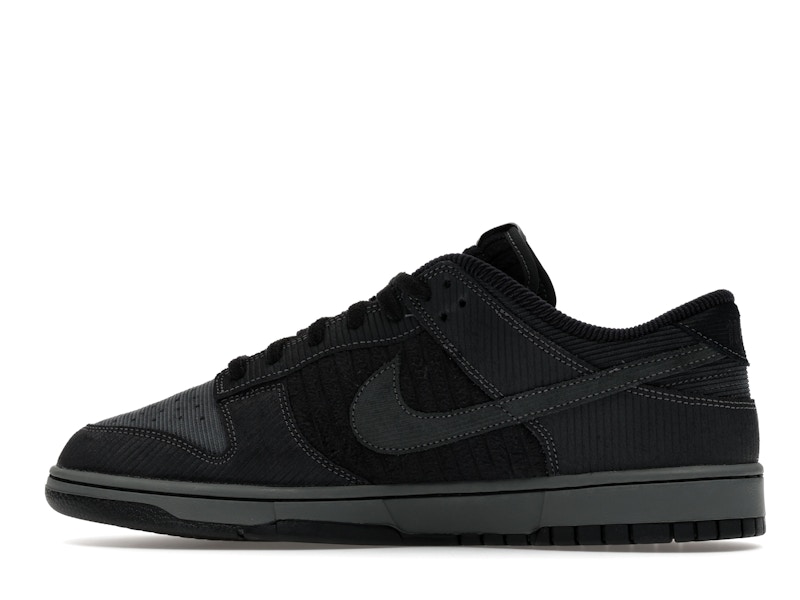 Nike Dunk Low Retro Premium Black Corduroy