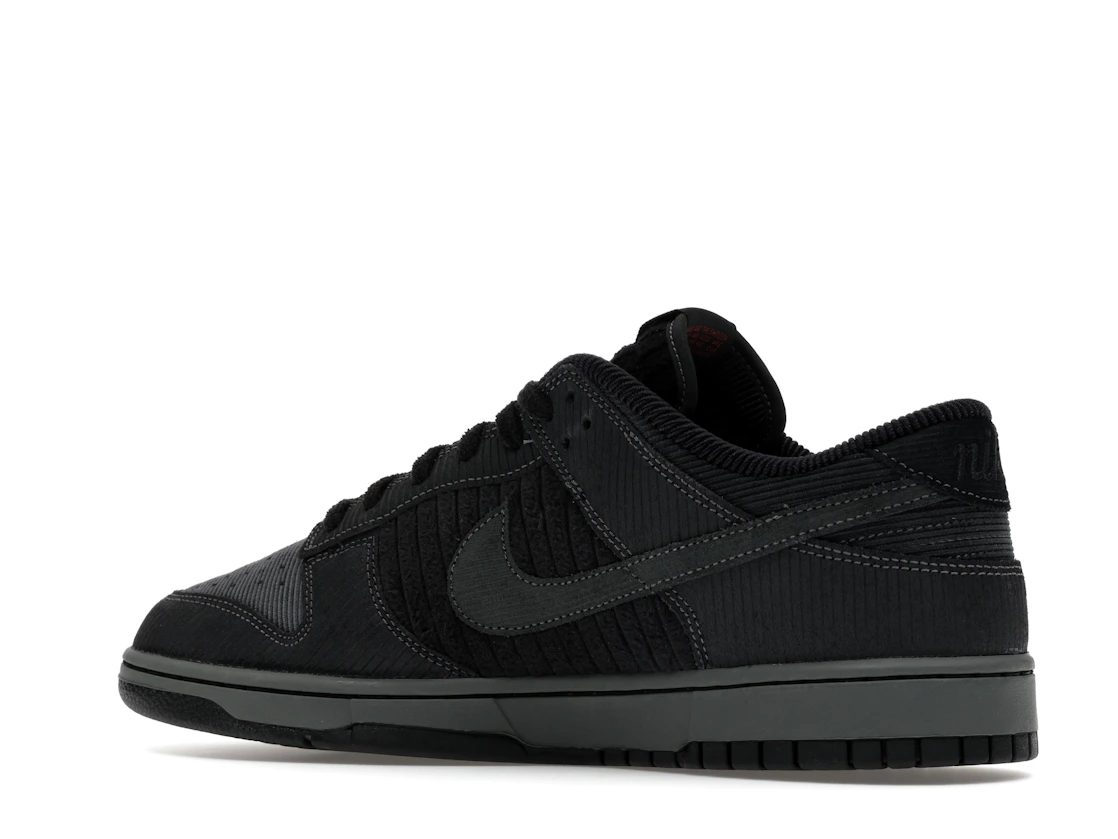 Nike Dunk Low Retro Premium Black Corduroy