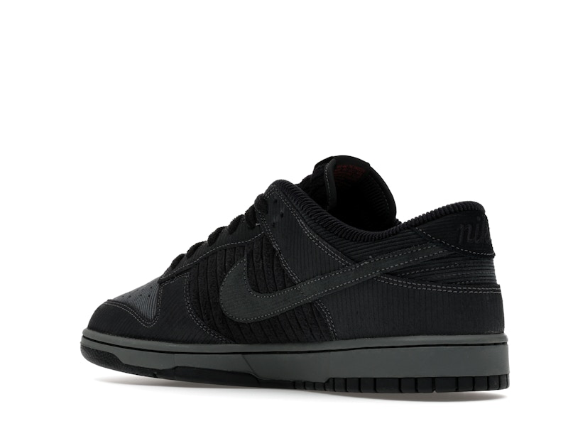 Nike Dunk Low Retro Premium Black Corduroy