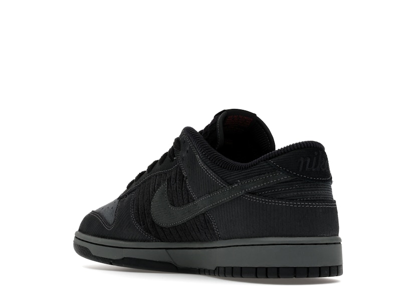Nike Dunk Low Retro Premium Black Corduroy