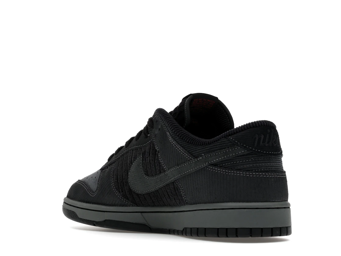 Nike Dunk Low Retro Premium Black Corduroy