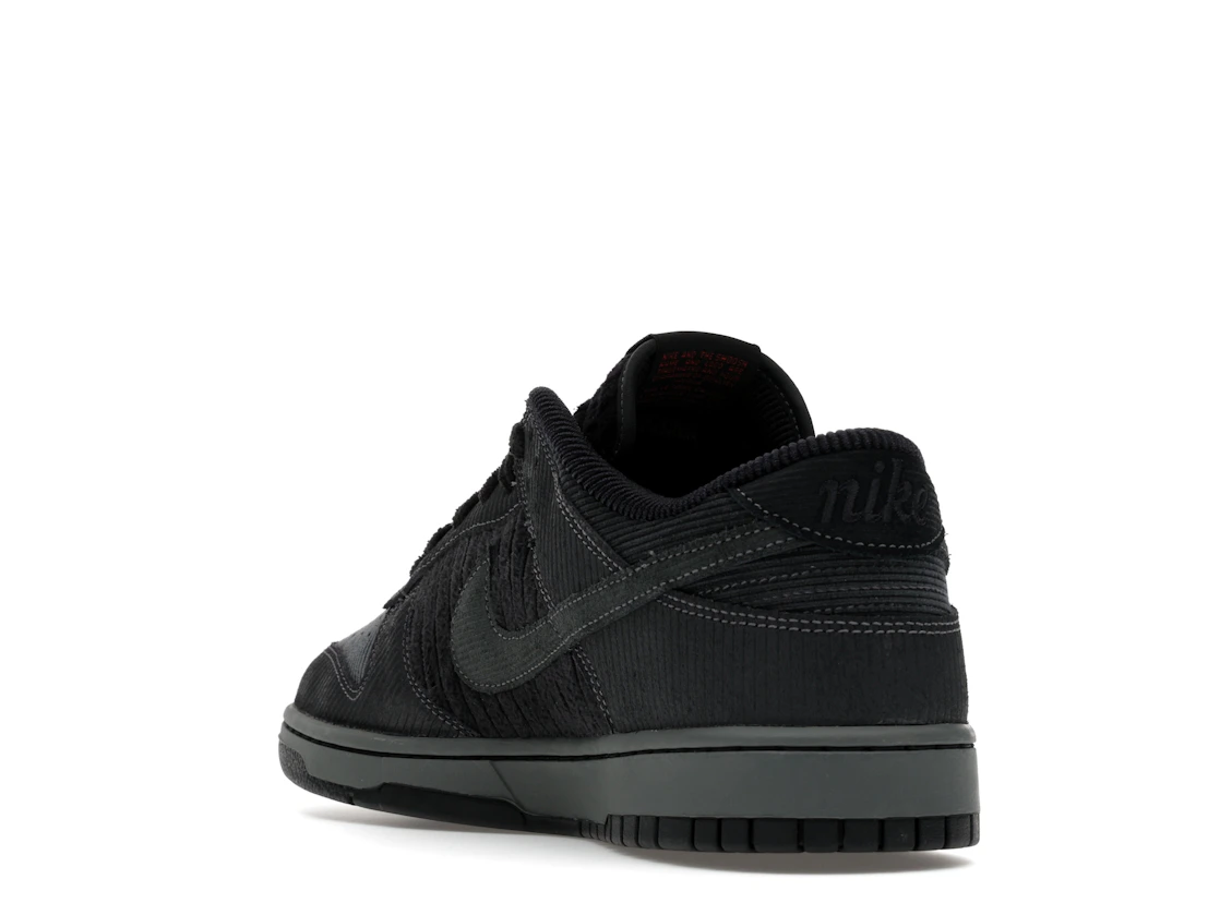 Nike Dunk Low Retro Premium Black Corduroy