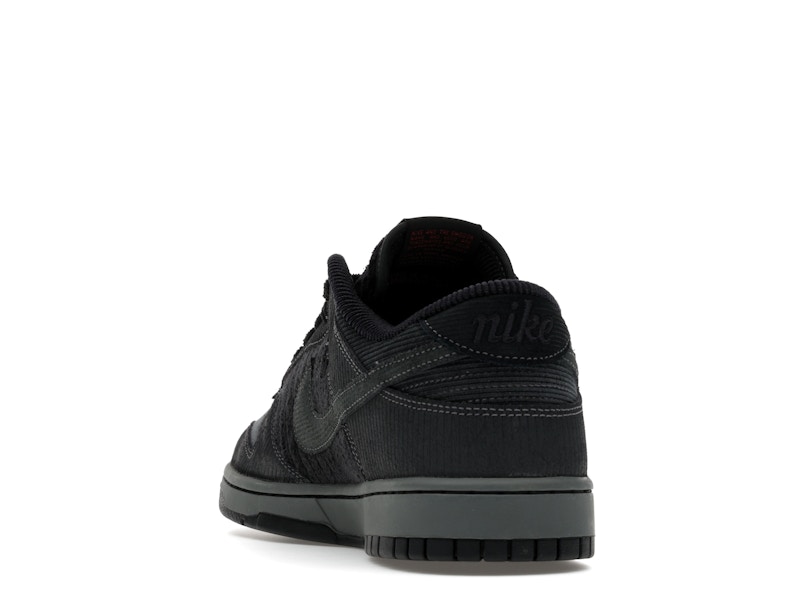 Nike Dunk Low Retro Premium Black Corduroy