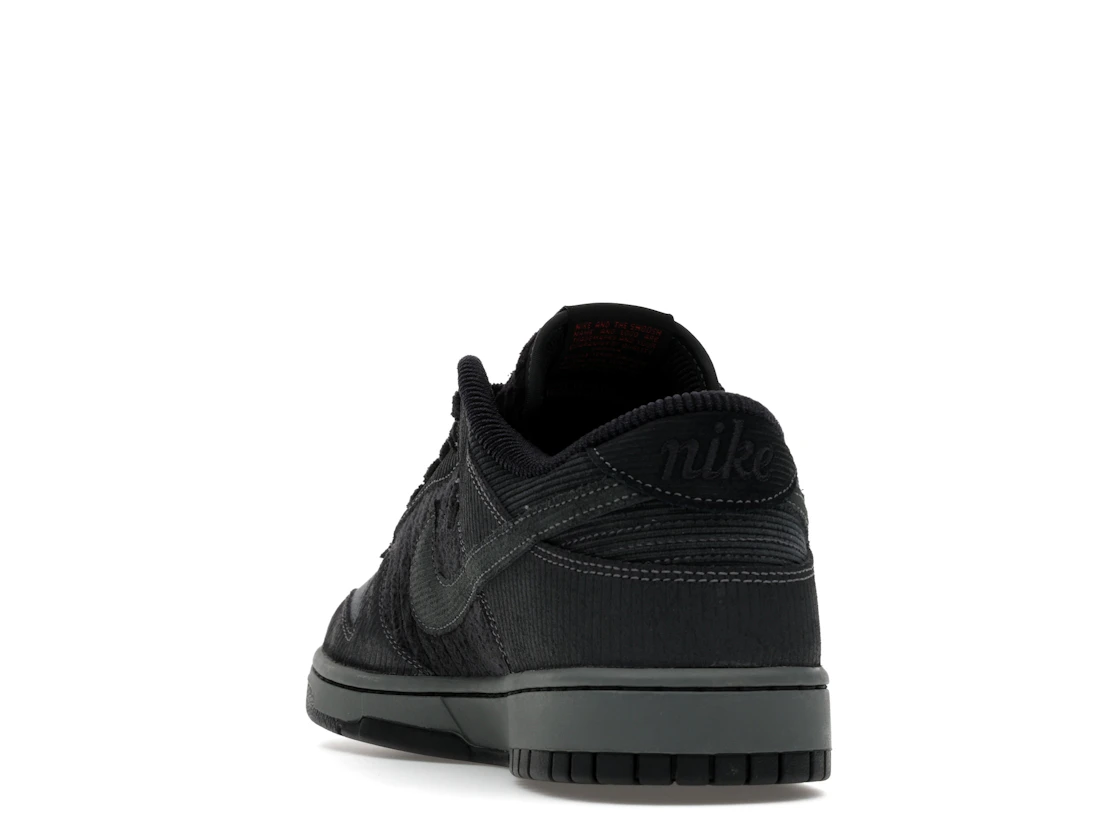 Nike Dunk Low Retro Premium Black Corduroy