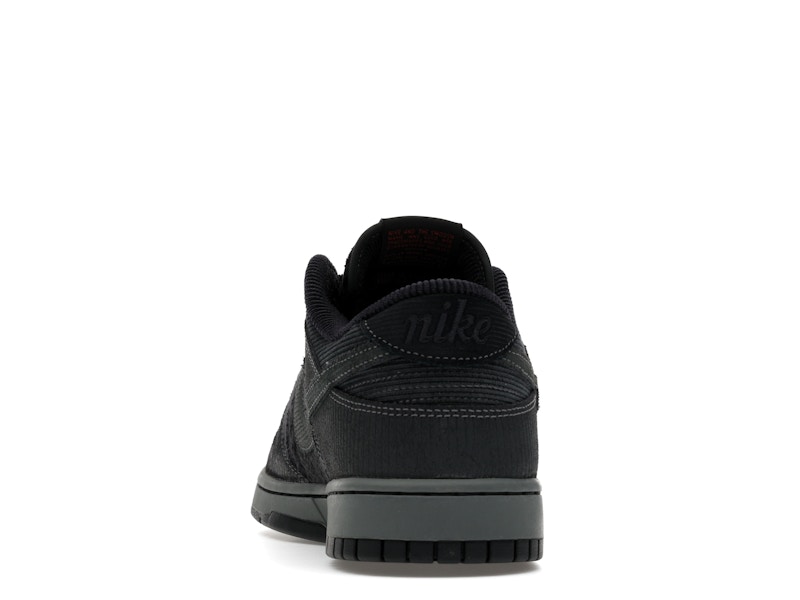 Nike Dunk Low Retro Premium Black Corduroy
