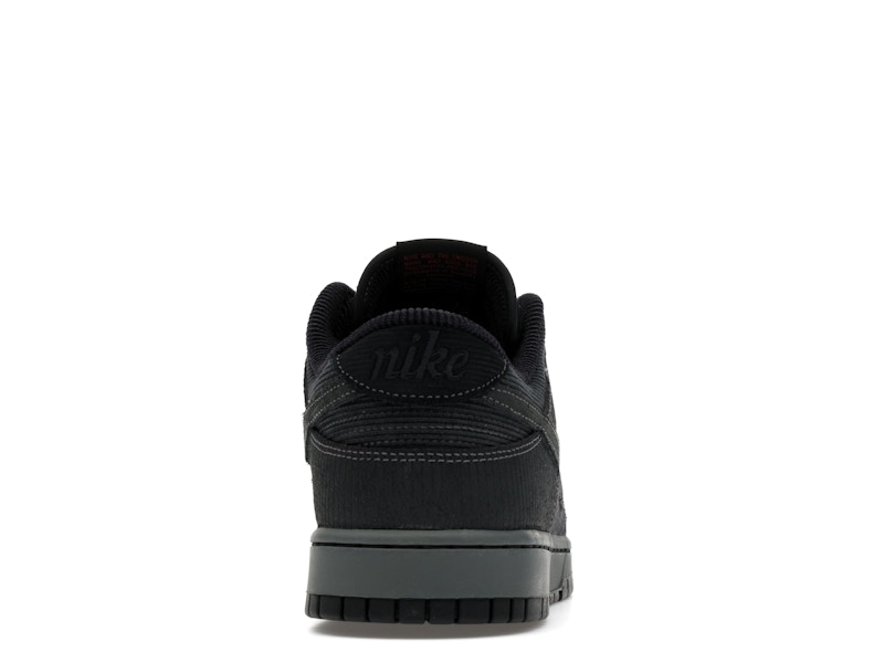 Nike Dunk Low Retro Premium Black Corduroy