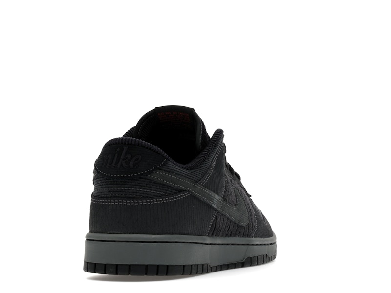 Nike Dunk Low Retro Premium Black Corduroy