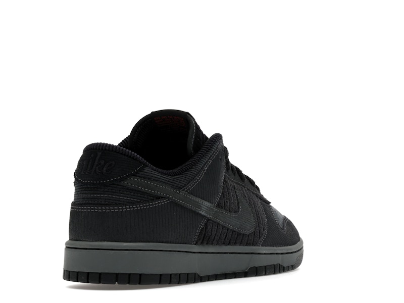 Nike Dunk Low Retro Premium Black Corduroy