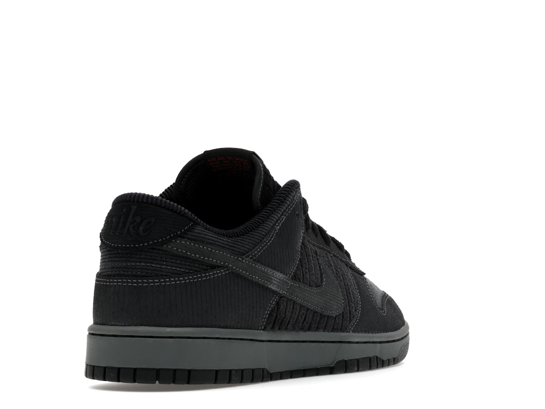Nike Dunk Low Retro Premium Black Corduroy